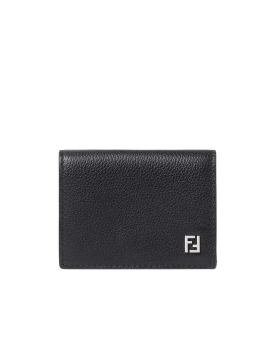 Fendi Black Ff Wallet for men