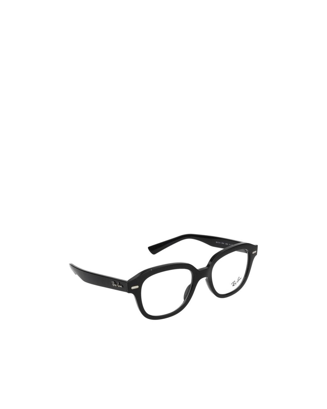 Ray-Ban White Erik Square Frame Glasses for men