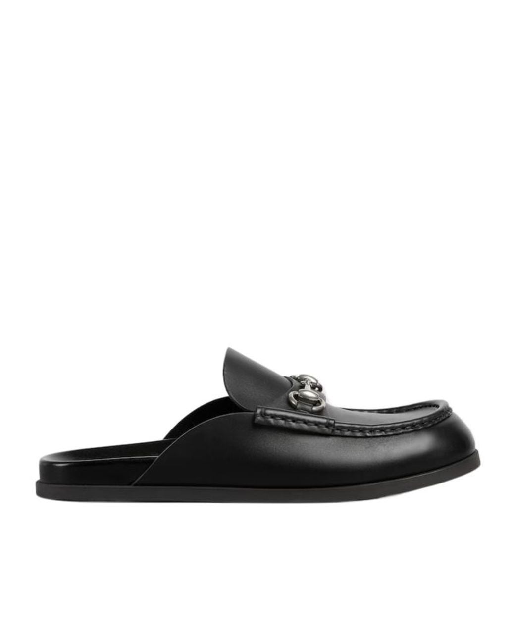 Gucci Black Slip-On Mules for men