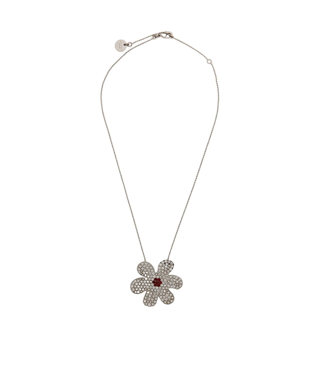 Marni White Metal Necklace