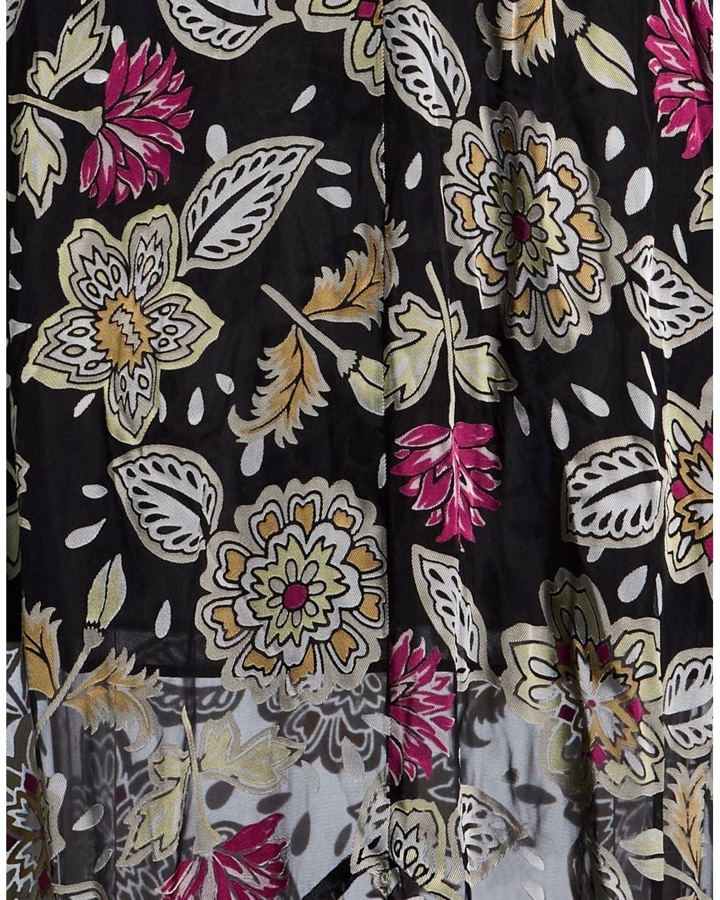 Rag & Bone Black Floral Printed Dress