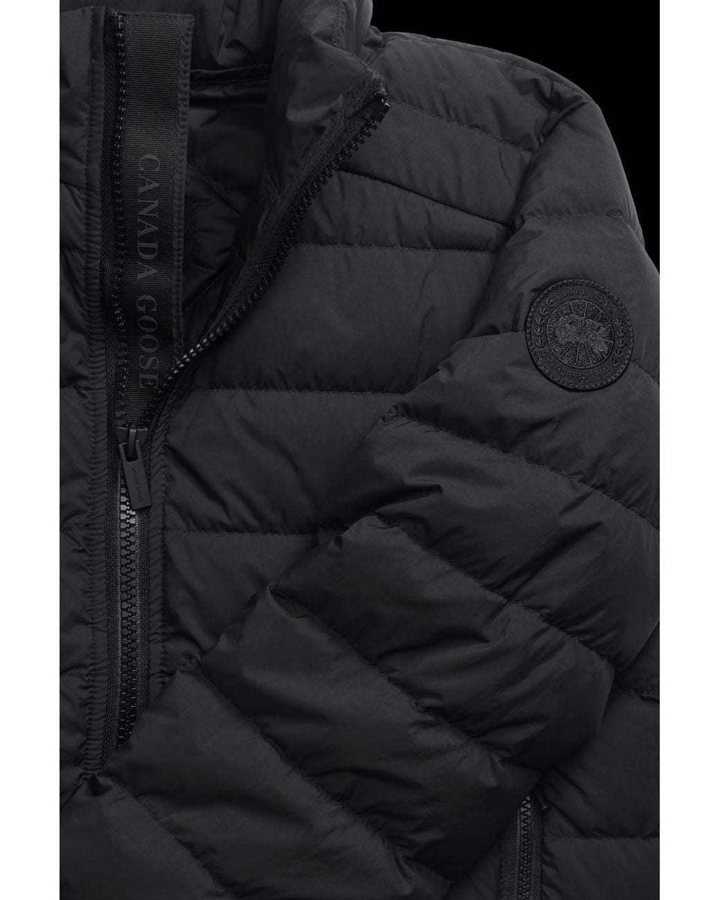 Canada Goose Black Crofton Jacket for men