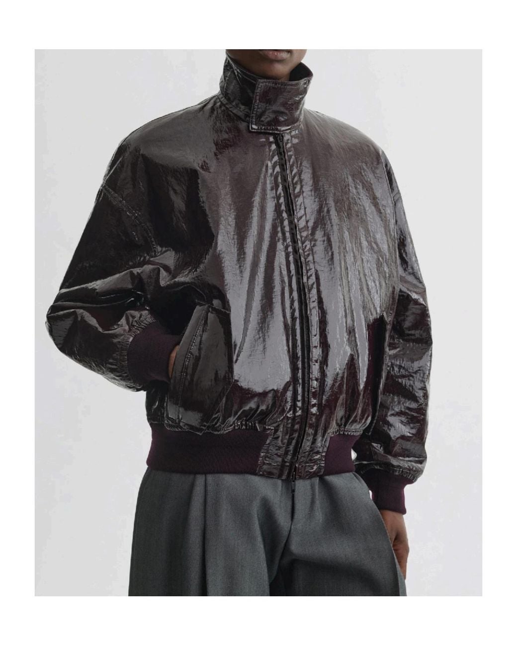 Phoebe Philo Black Golf Jacket
