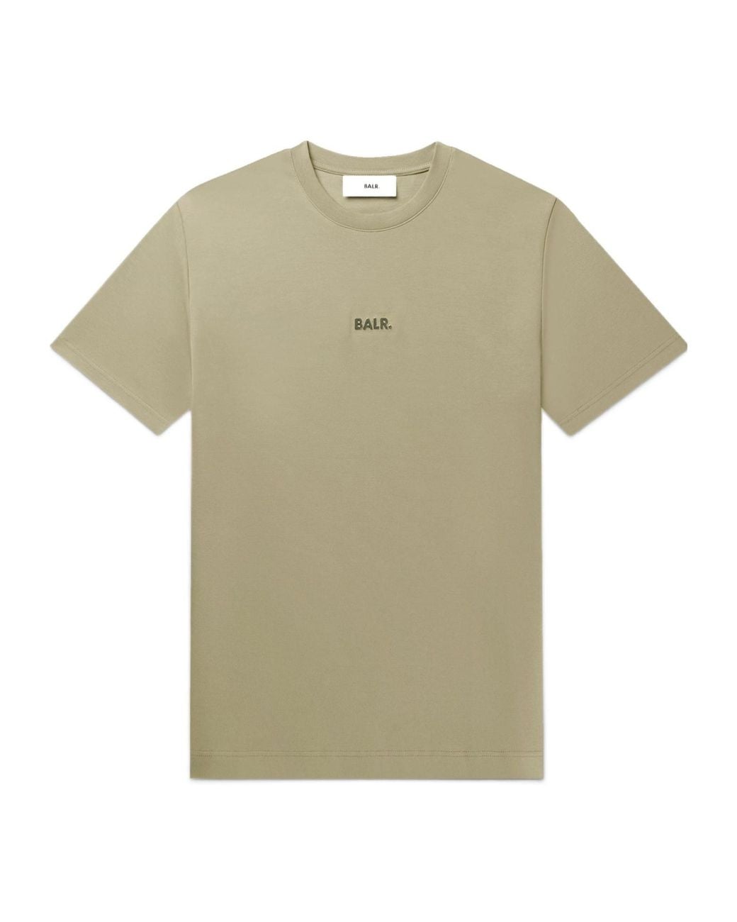 BALR Green Short-Sleeved T-Shirt for men
