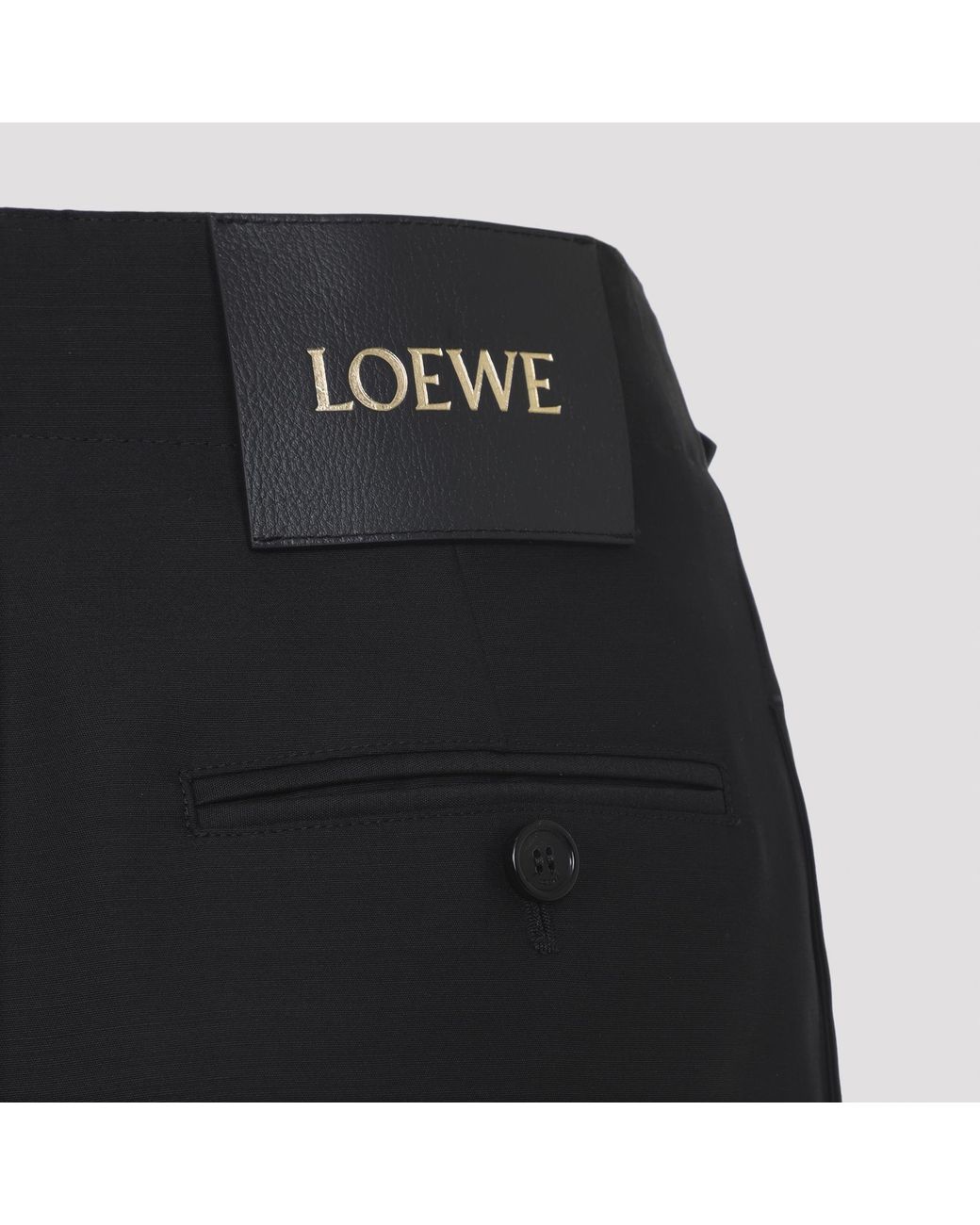 Loewe Black Belted Trousers