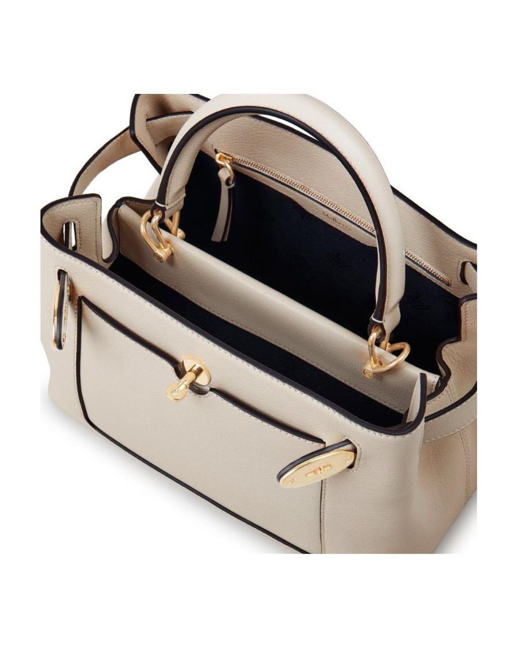 Mulberry Metallic Islington Small Top Handle Bag