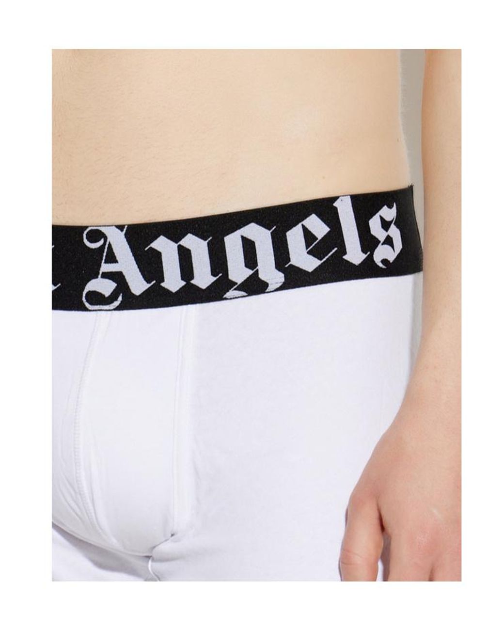 Palm Angels Blue Boxer Brief Set for men