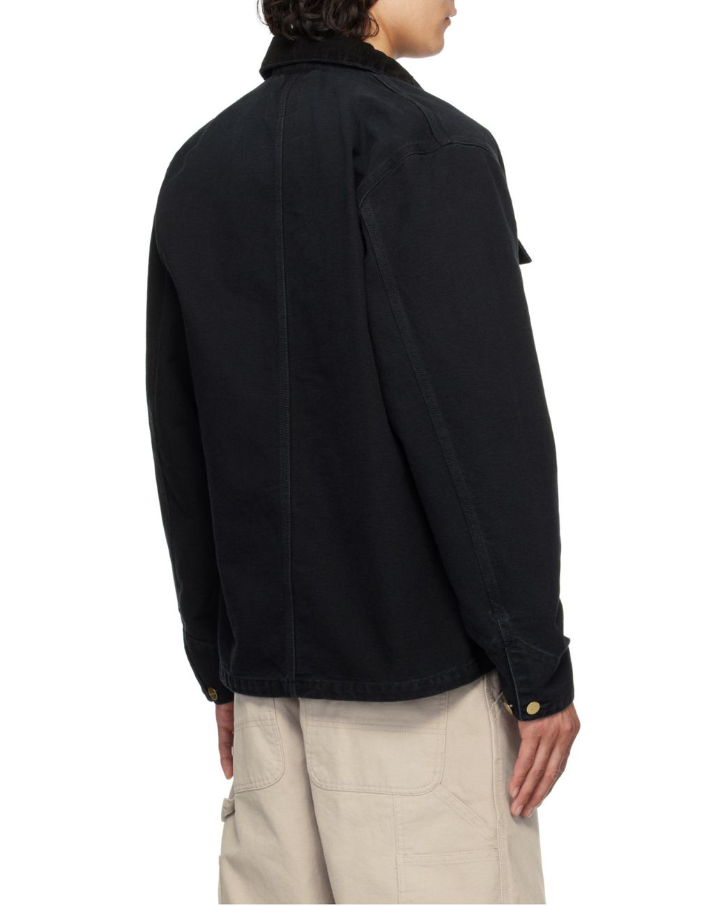 Carhartt Black "Michigan Coat" Jacket for men