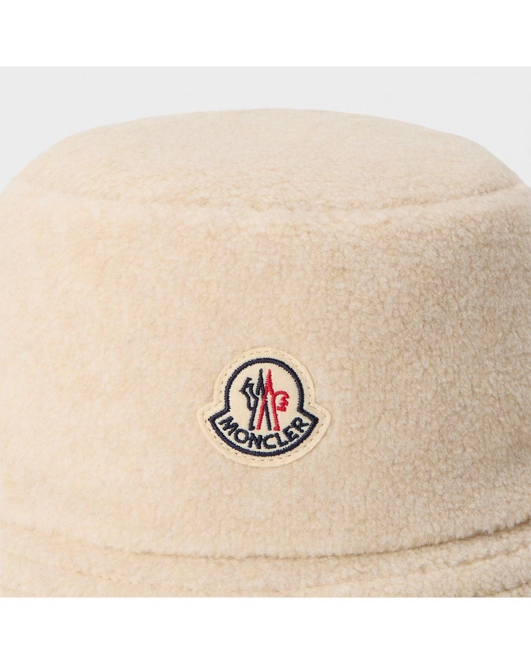 Moncler Natural Teddy Bucket Hat for men