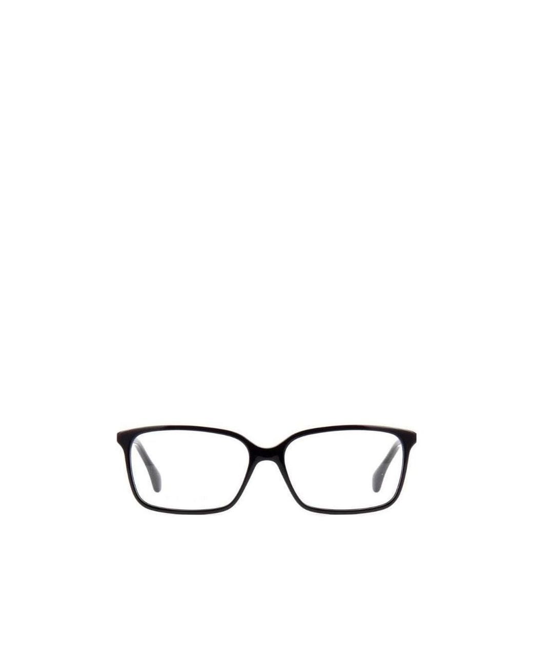 Gucci White Eyewear Rectangular Frame Glasses for men