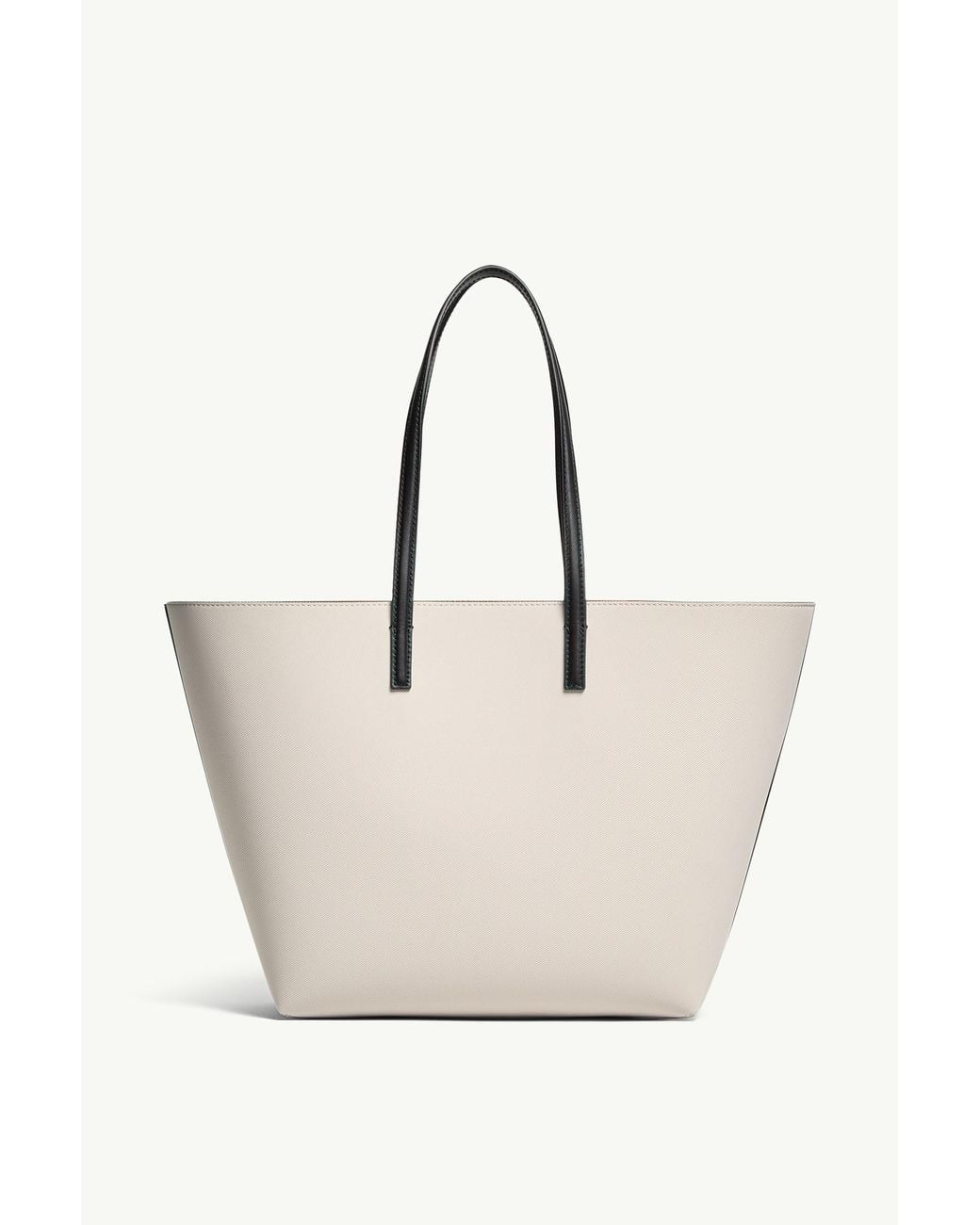 Moncler White Very Mini Tote Bag