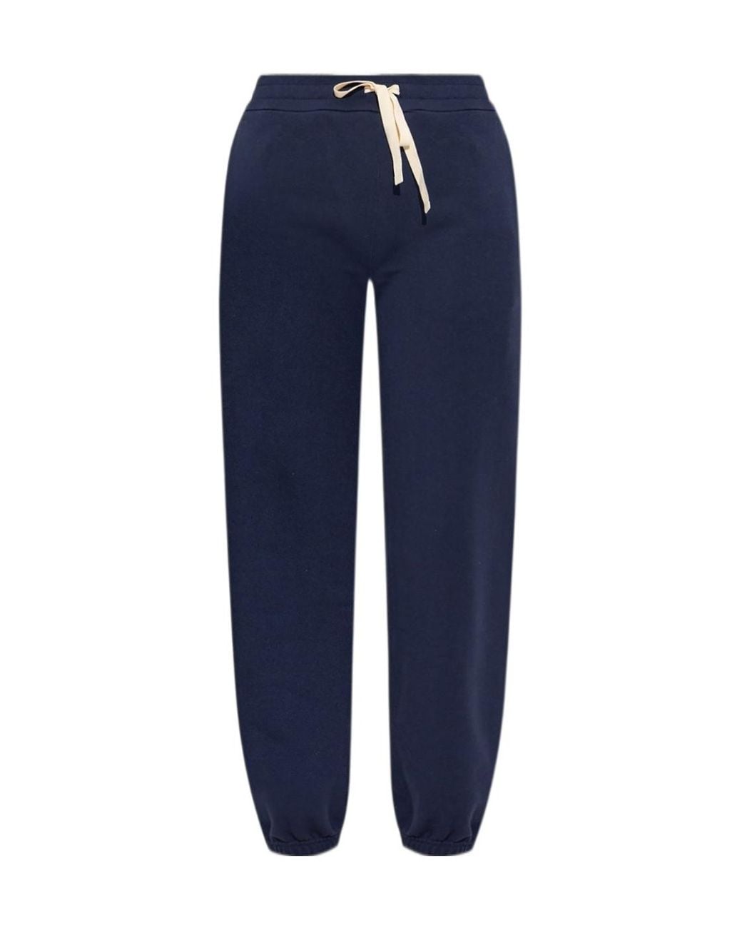 Jil Sander Blue Drawstring Sweatpants