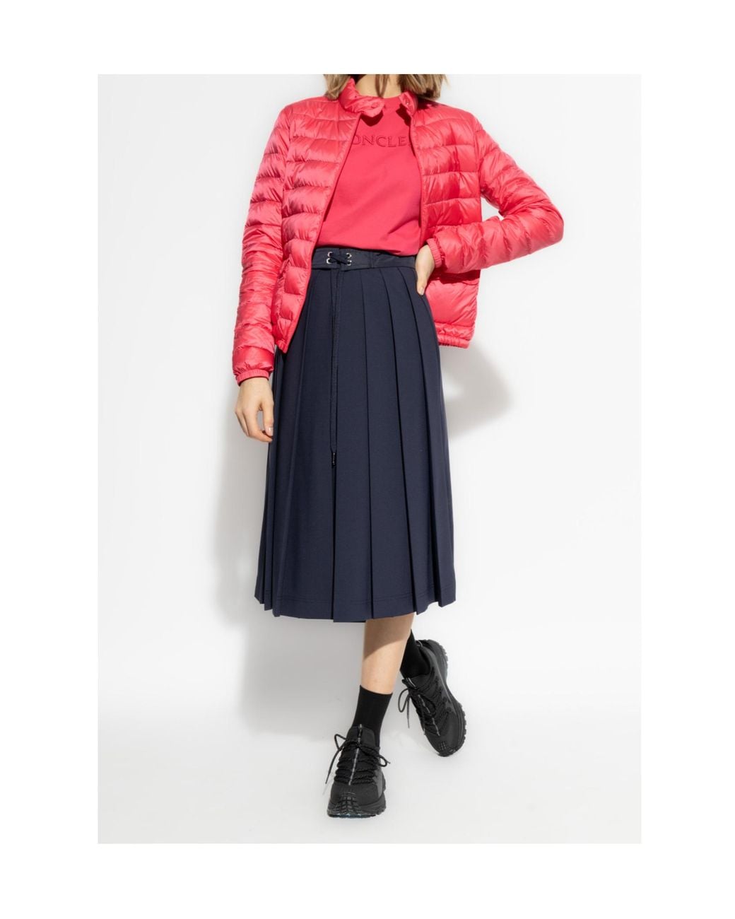 Moncler Red Down Jackets
