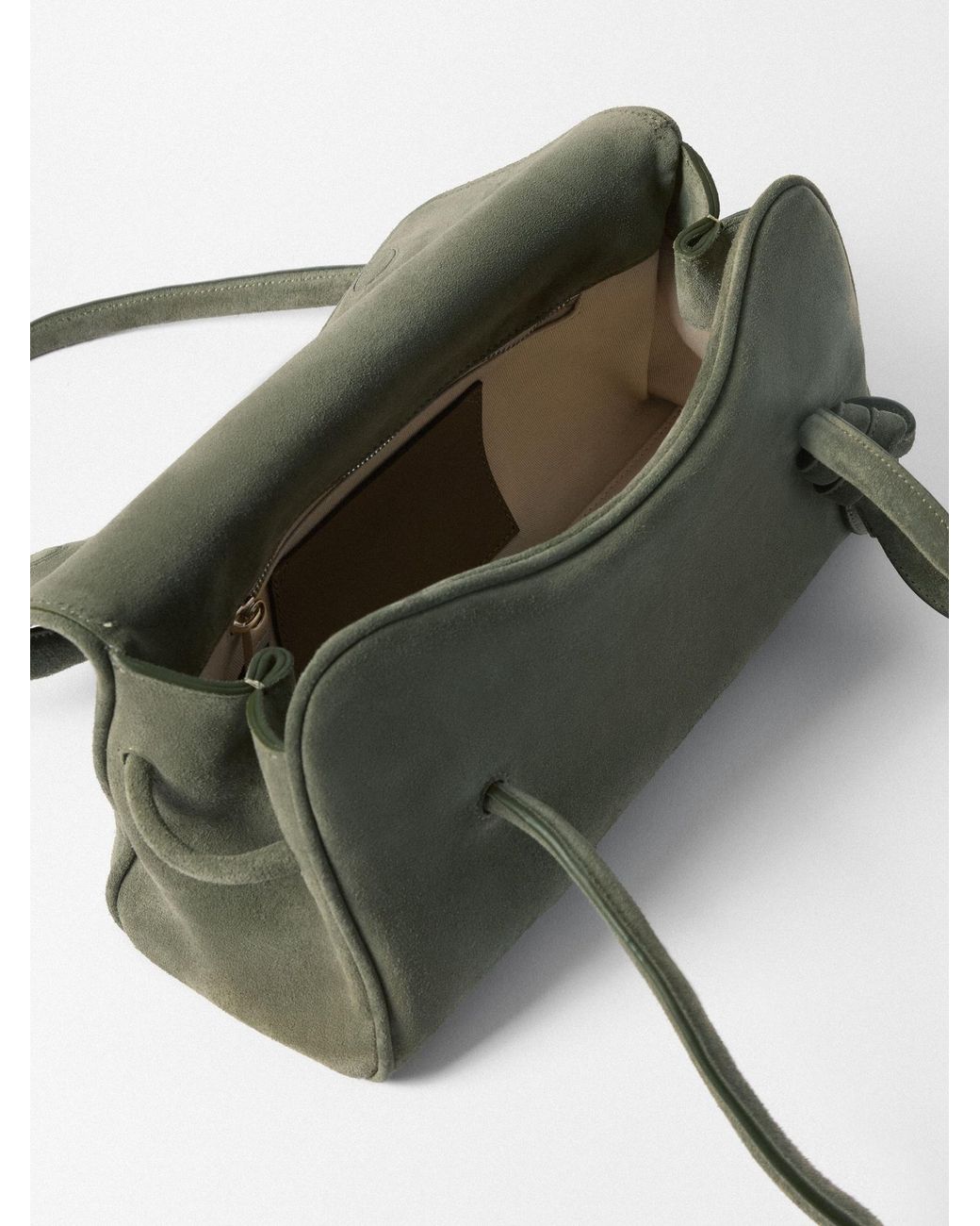 Jacquemus Green Knot Detailed Shoulder Bag