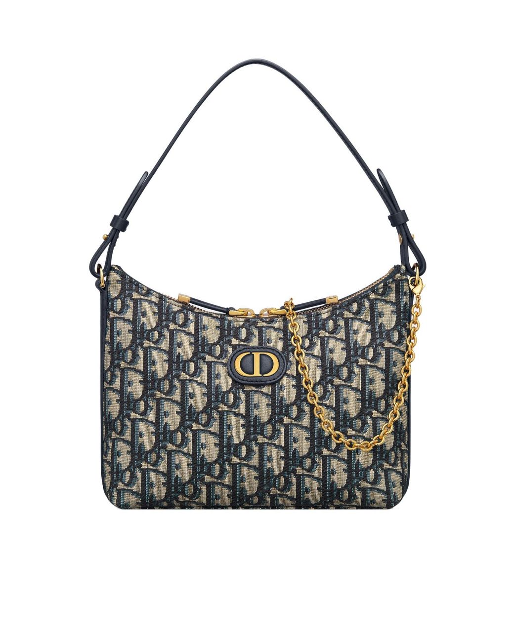 Dior Black 30 Montaigne Ling Mini Bag With Chain