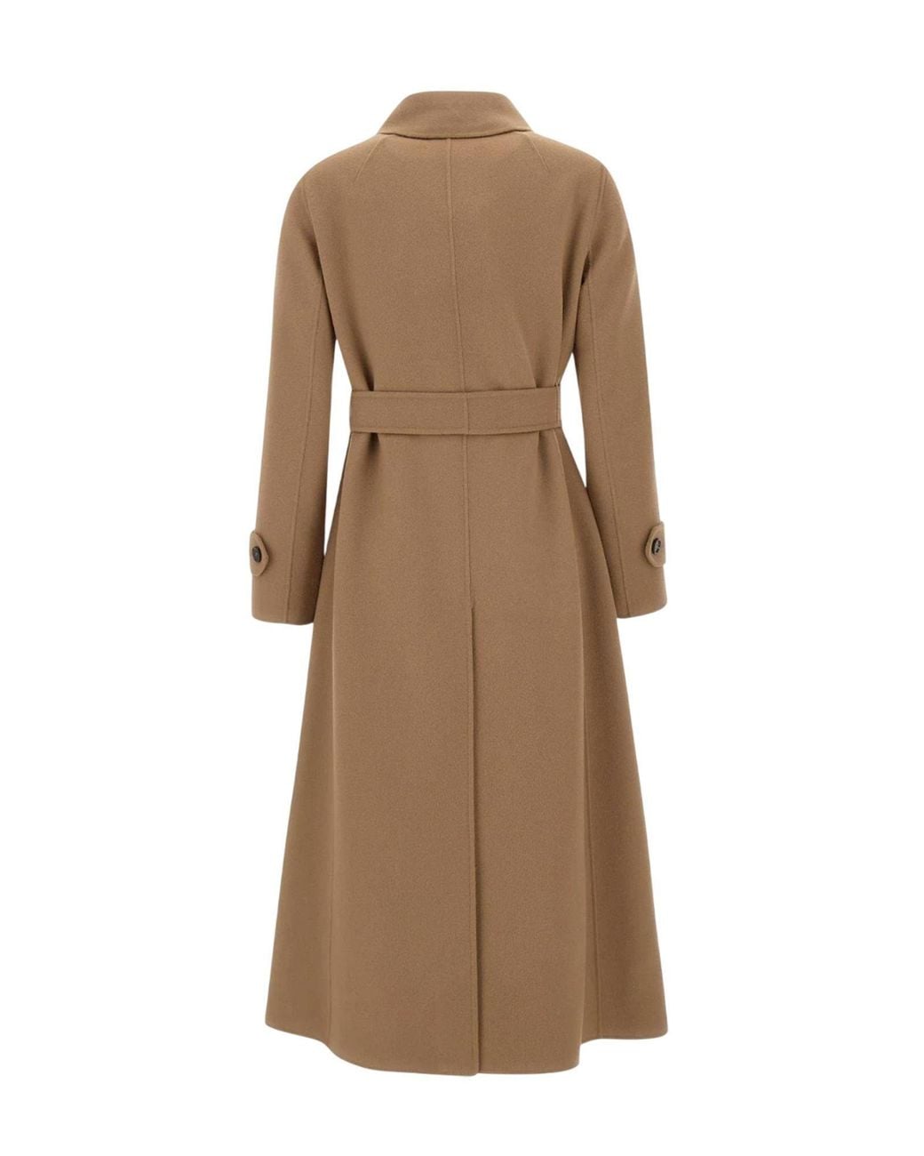 Max Mara Natural 'S Sem Double-Breasted Long Coat
