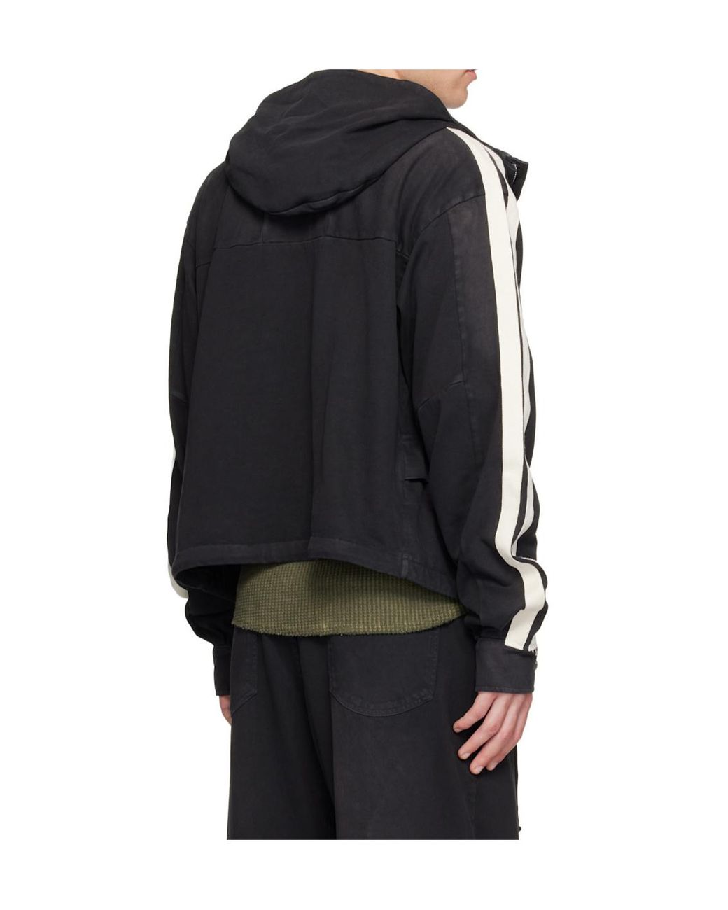 424 Black Racing Jacket for men