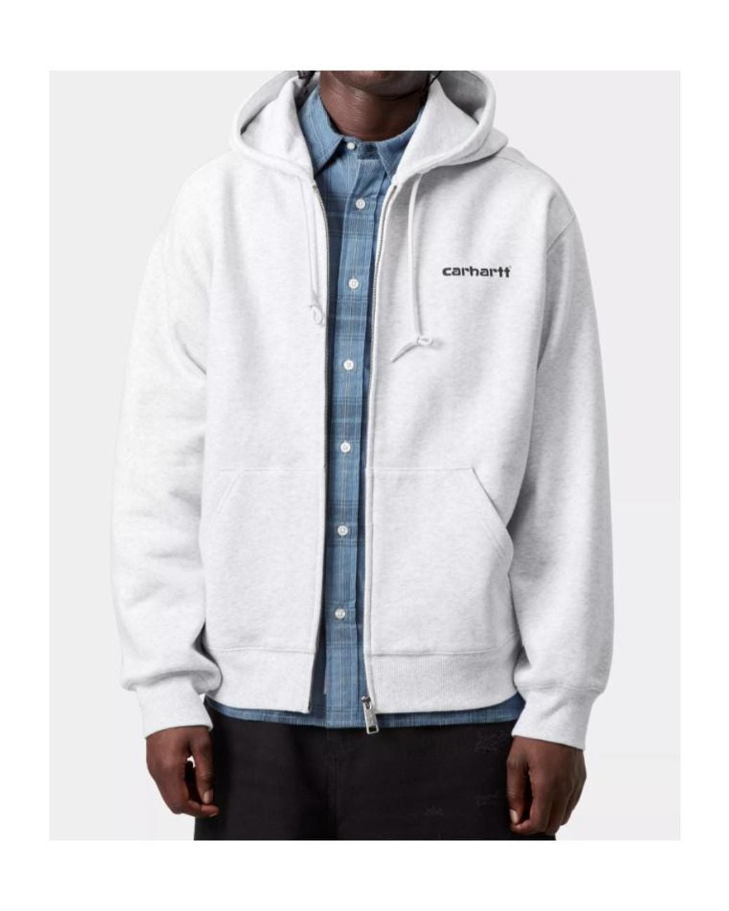 Carhartt White Archive Lines Hoodie for men