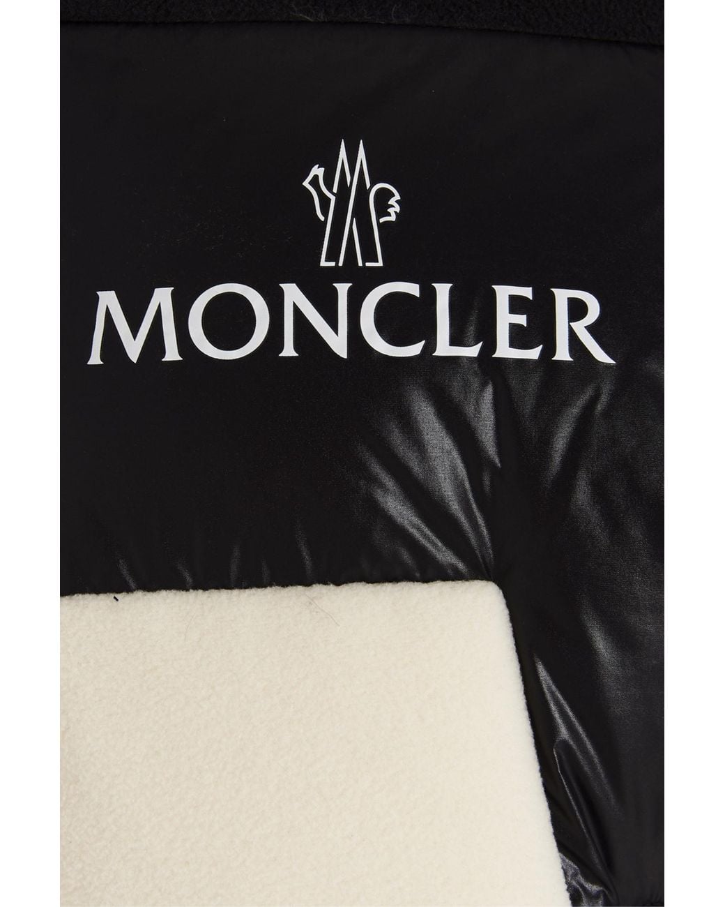 Moncler Black Malavoy Two-Tone Padded Jacket for men