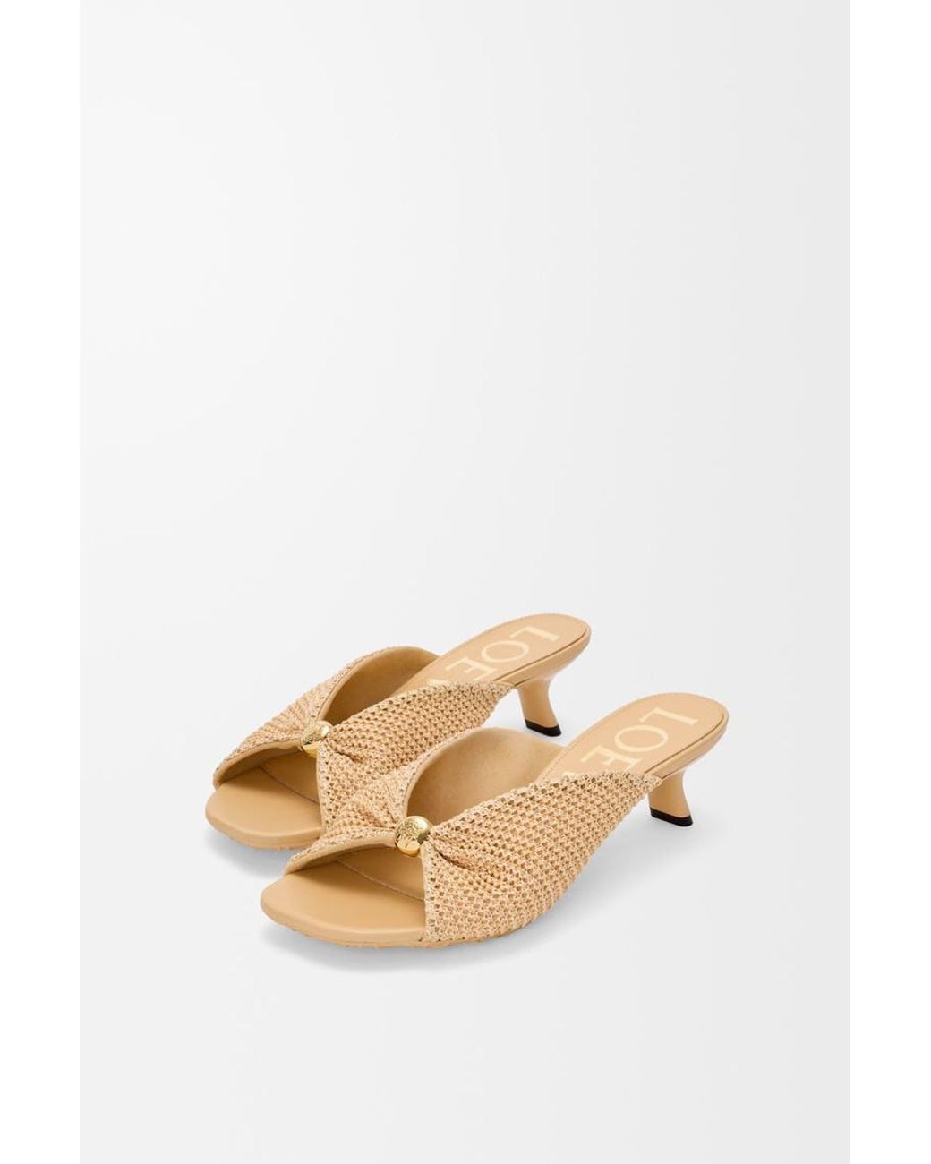 Loewe Natural Pebble Soft Slides