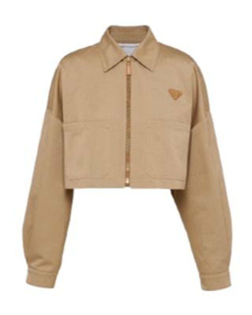 Prada Natural Chino Blouson Jacket