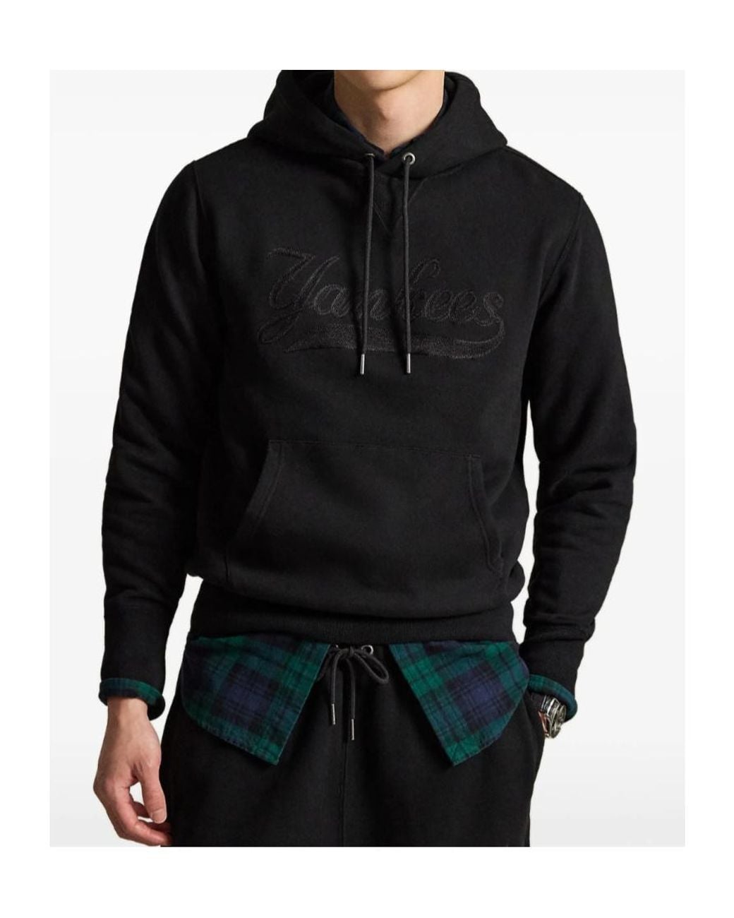 Polo Ralph Lauren Black New York Yankees Hoodie for men