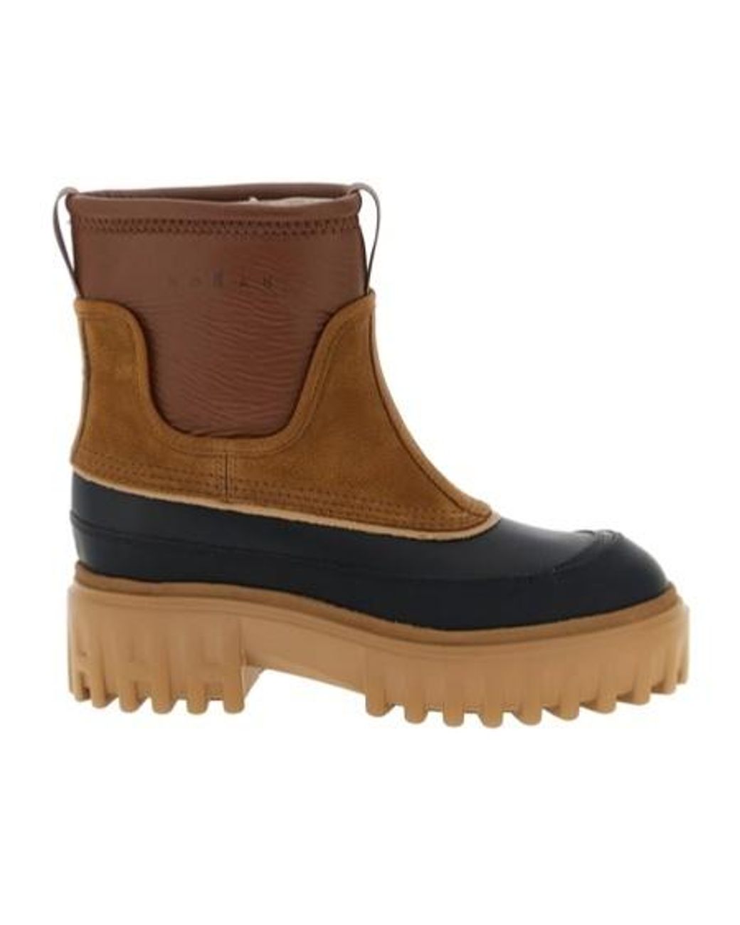 Hogan Brown H700 Ankle Boots