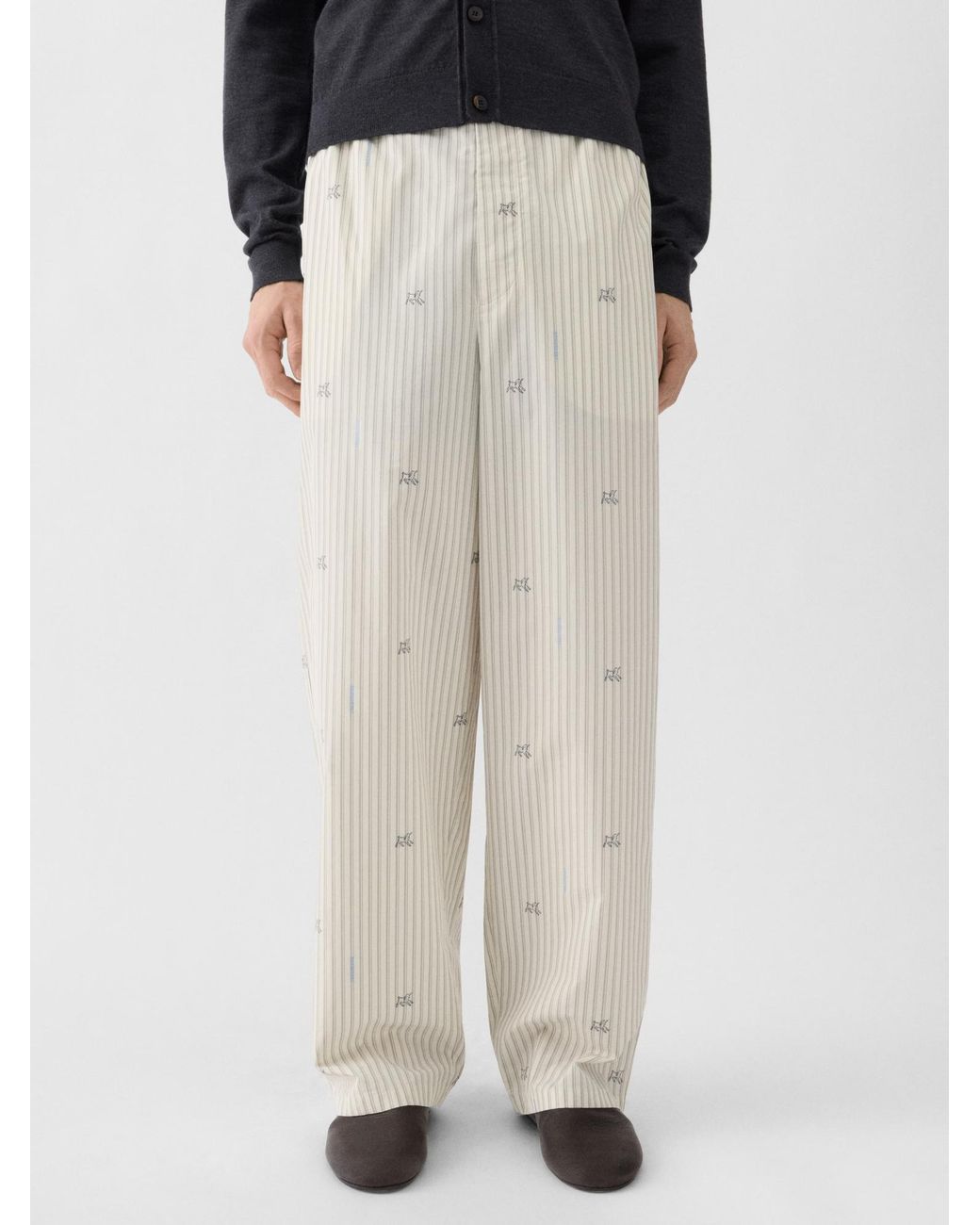 Jacquemus White The Pyjama Pants for men