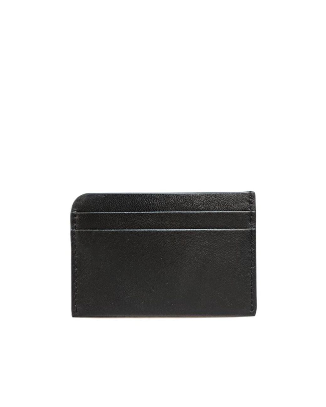 Dries Van Noten Black Multi-Card Slot Clamp for men