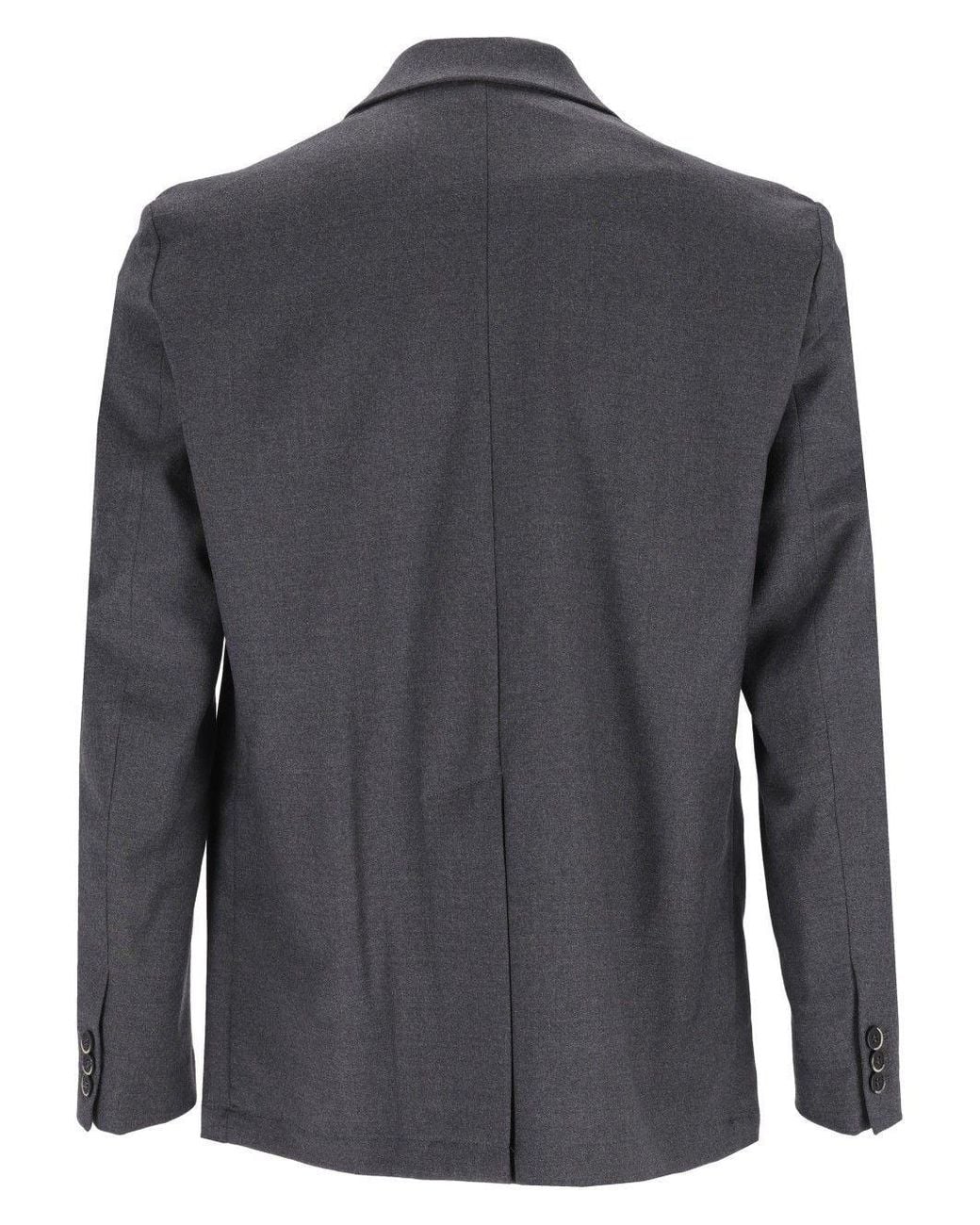 Barena Blue Zener Three-Button Blazer for men
