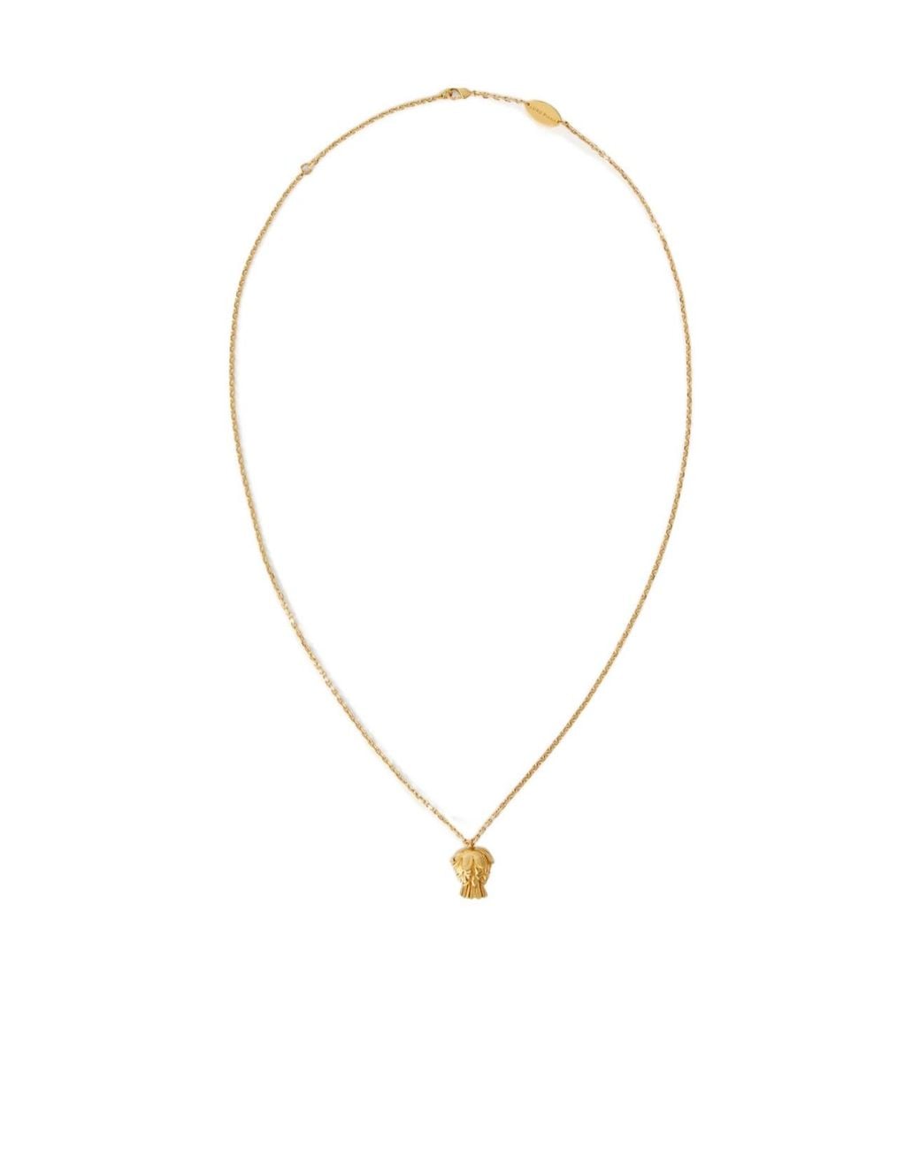 Loro Piana Metallic Chain Necklace