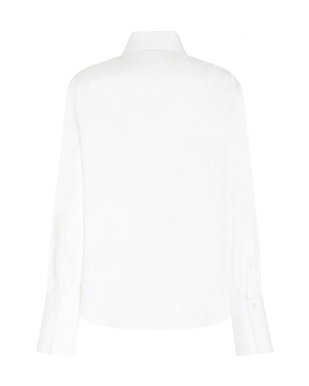 Valentino White Long-Sleeved Shirt