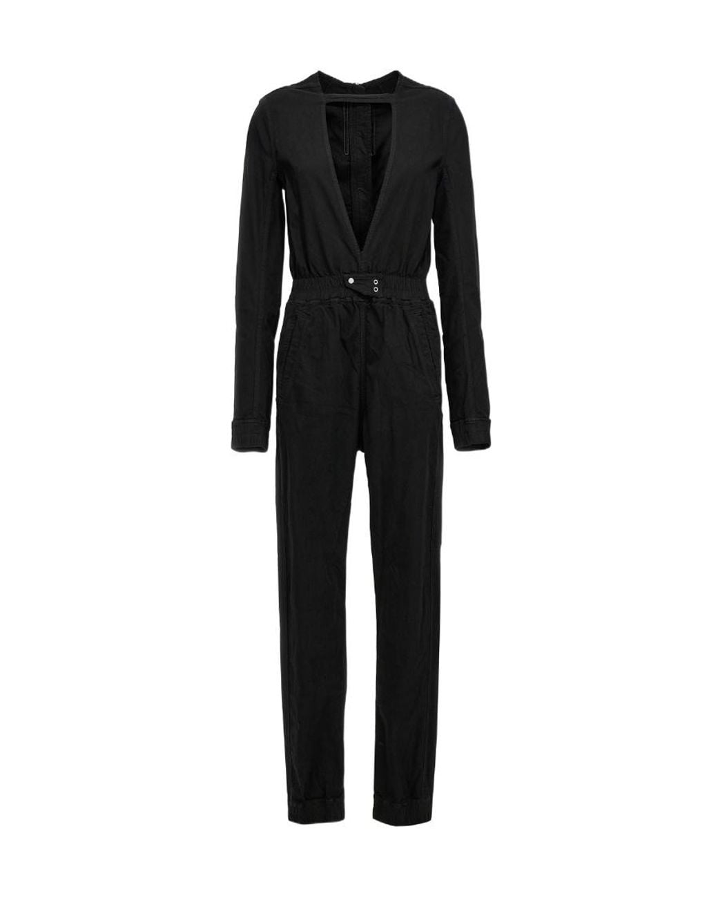 Rick Owens Black Eclipse Bodybag One Length Bodysuit