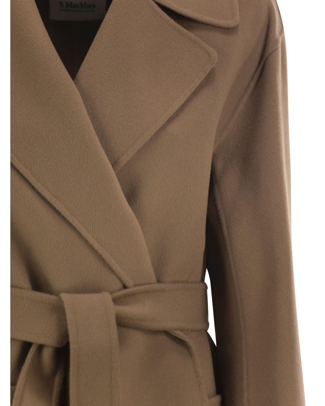 Max Mara Brown 'S Smmvelo Belted Coat