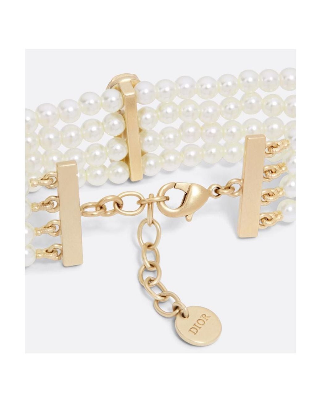 DIOR La Parisienne ブレスレット Dior Laparisienne Bracelet in White | Lyst