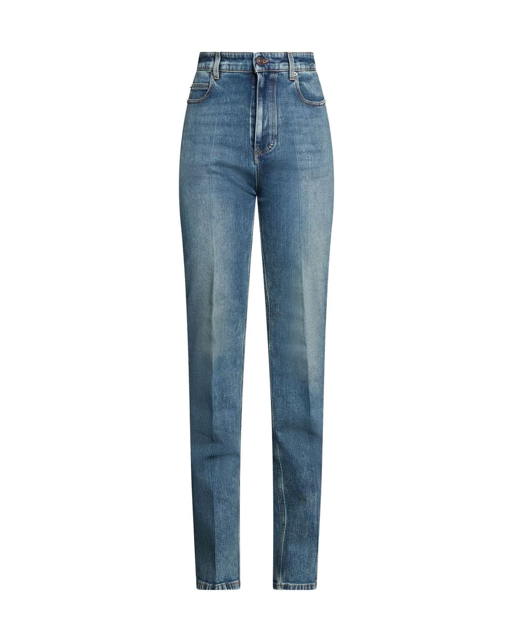 Balenciaga Blue Denim Trousers