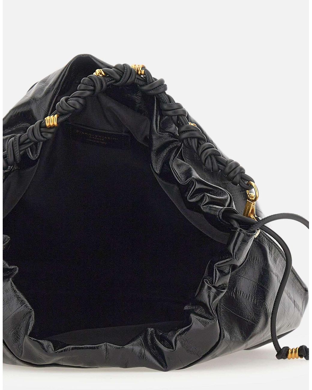 Gianni Chiarini Black 'Morgana' Shoulder Bag