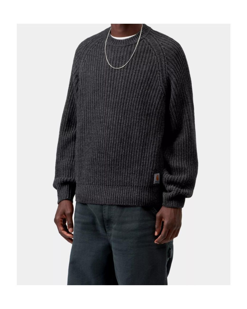 Carhartt Black Firth Crewneck Jumper for men