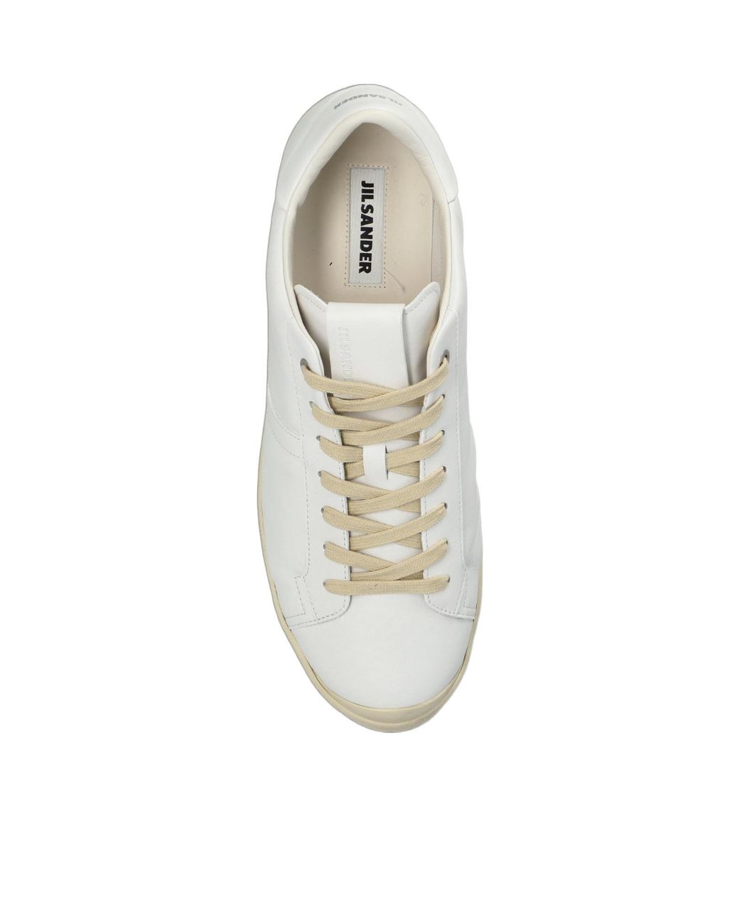 Jil Sander White Low-Top Sneakers for men