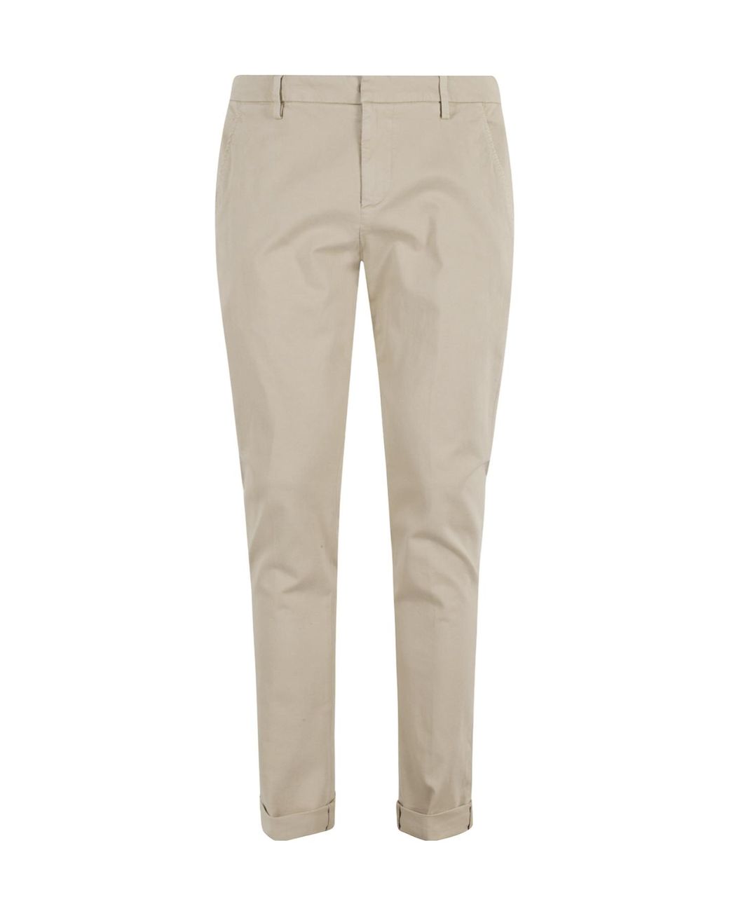 Dondup Natural Belt-Lined Casual Pants for men
