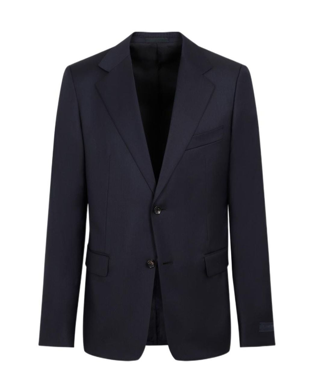 Lanvin Blue Single Breasted Tailored Blazer for men