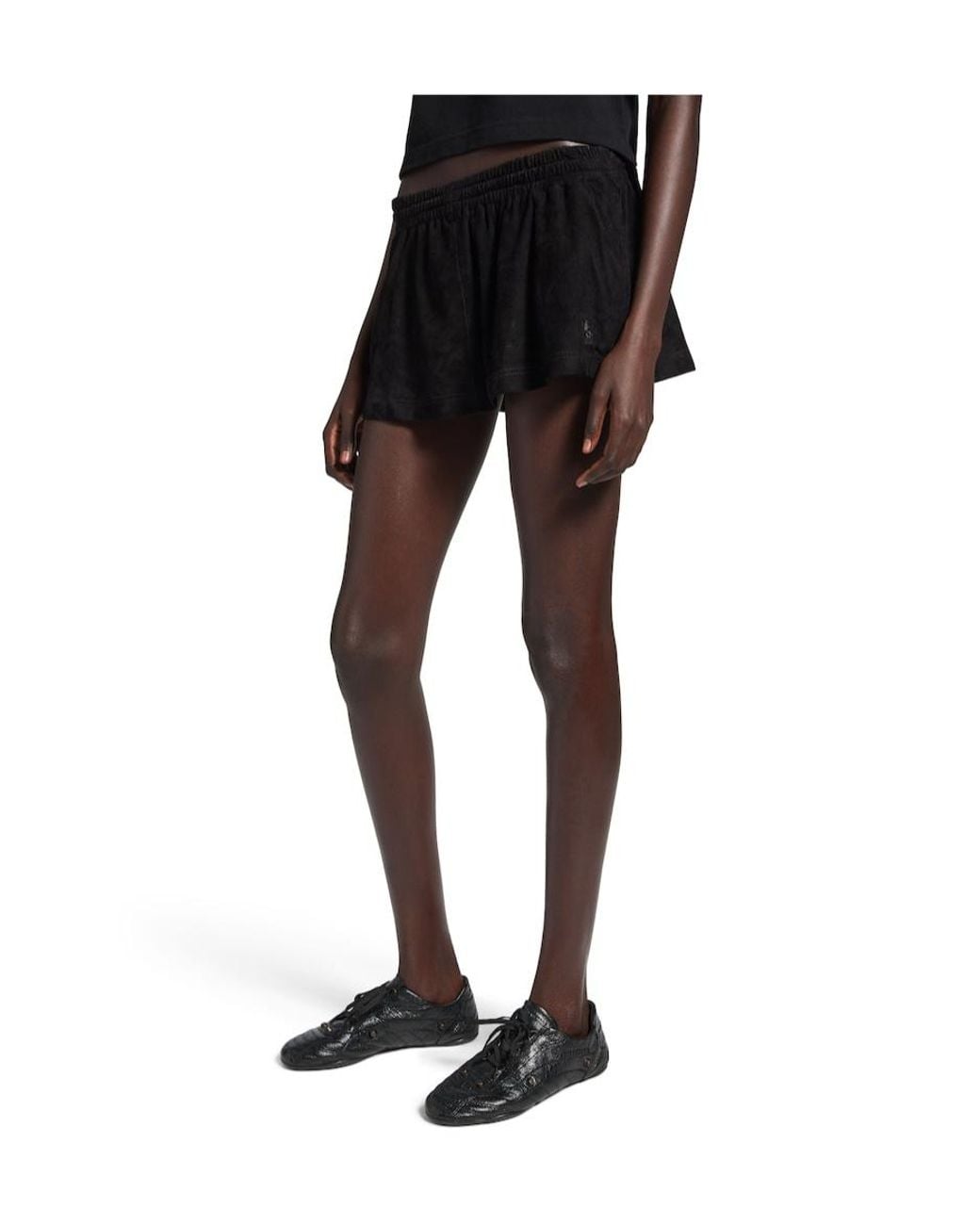 Balenciaga Black 'City' Sports Shoes