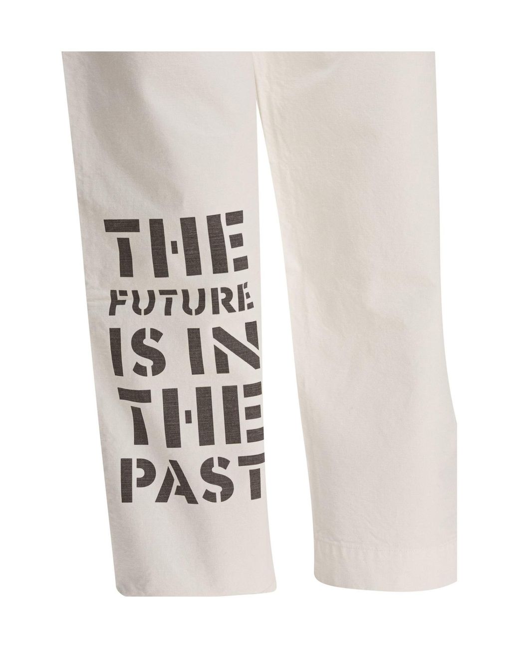 Human Made White Graphic Print Pants for men