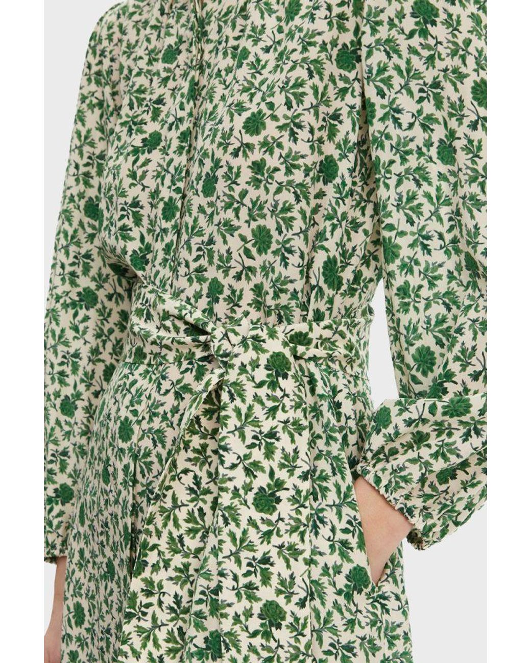 Weekend by Maxmara Green Patterned Dress