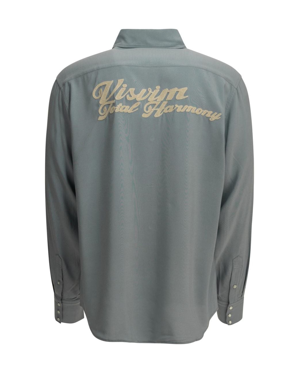 Visvim Gray Long-Sleeved Shirt for men