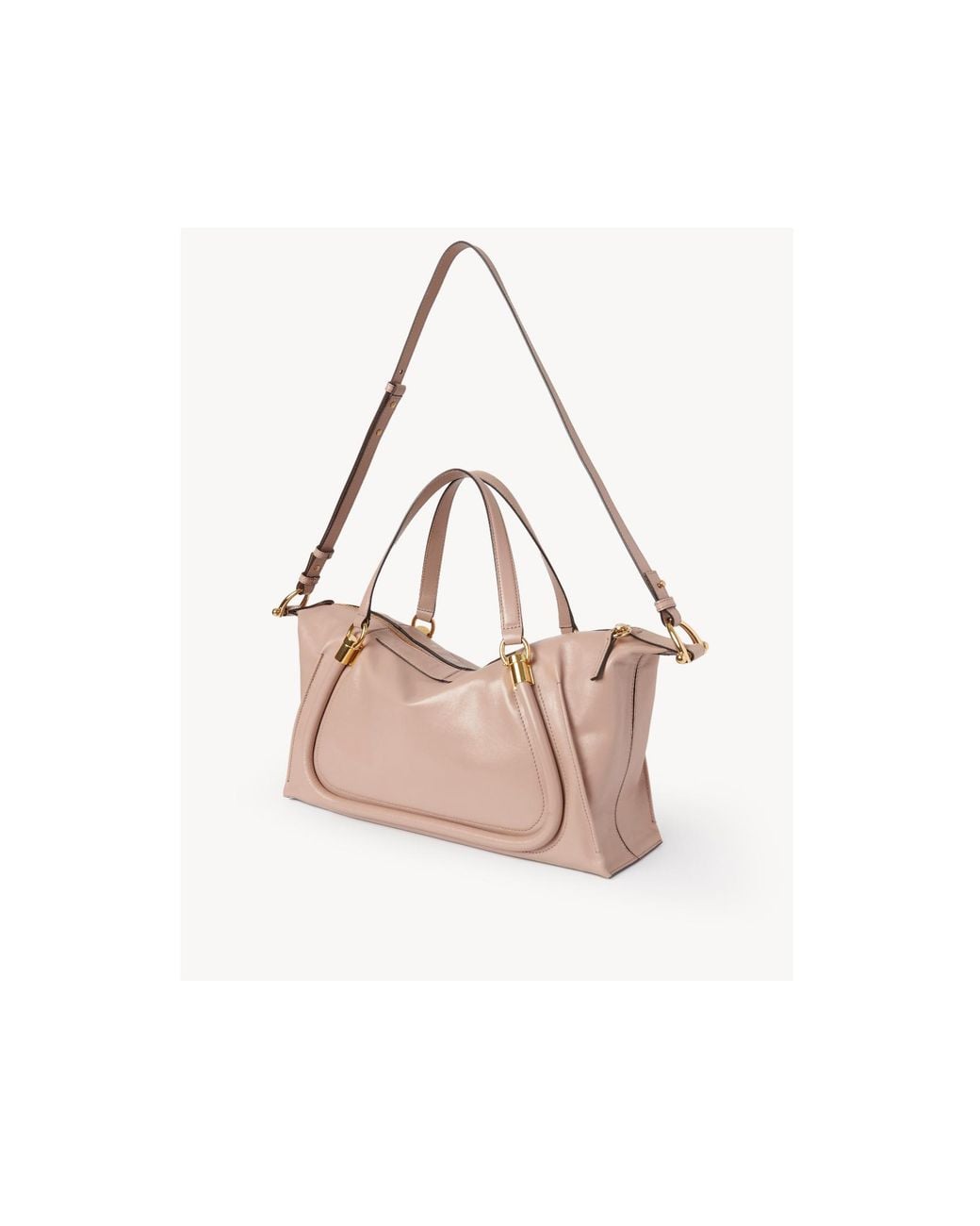 Chloé Pink Paraty 24 Tote Bag