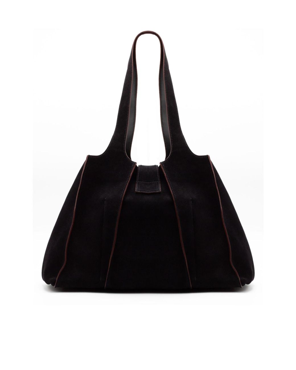 Roberto Festa Black Eloise Softy Tote Bag