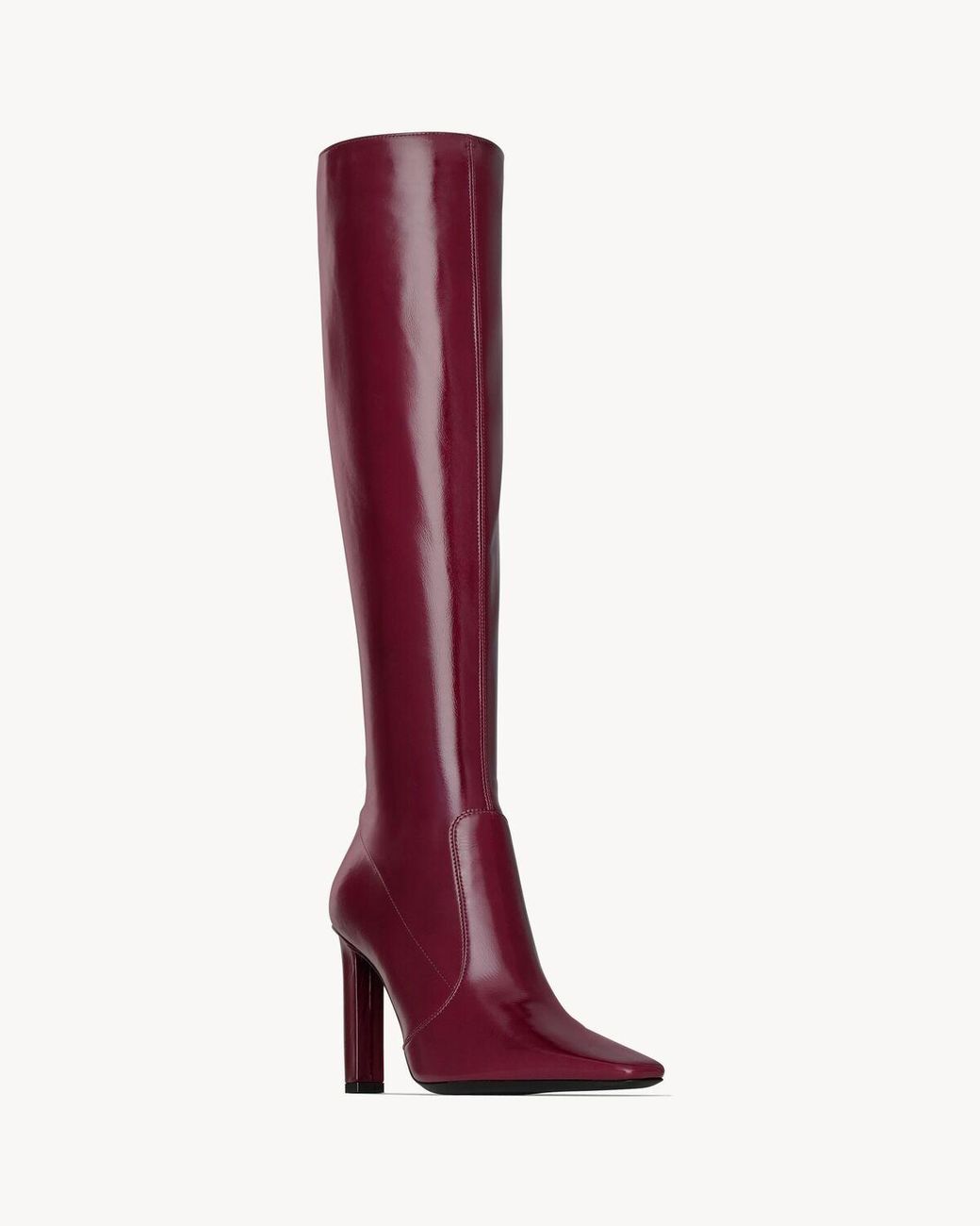Saint Laurent Red Francoise Boots