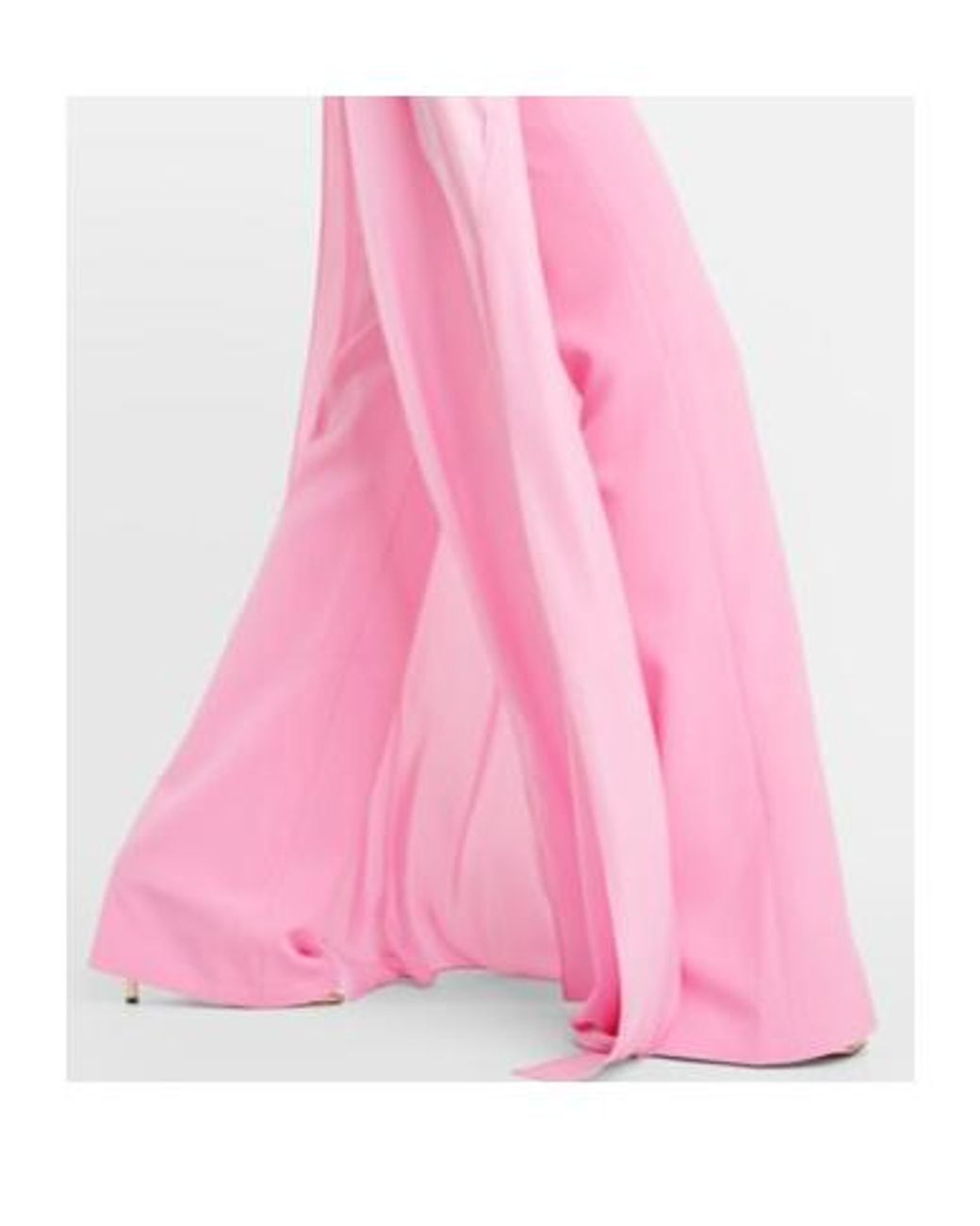Safiyaa Pink Bianca Caped Jumpsuit