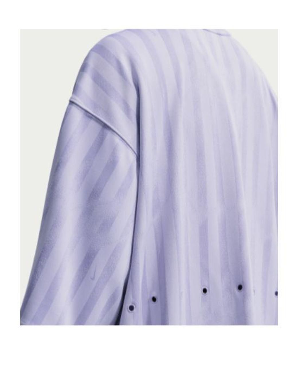 Nike Blue Runway Striped Jersey Mini Dress
